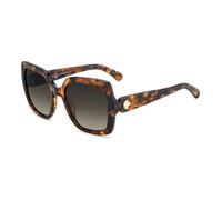 Amaya Sunglasses, female, Kate Spade, Sunglasses, Brown, 55 MM, Accessories 55 MM