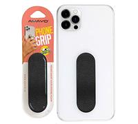 Amayo Grip - Das Original! Smartphone Finger Holder - Finger Holder Phone Grip Holder Stand Grip - Mobile Phone Holder Ring (Matt Series - Black)