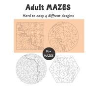 Amaze: 80+ Fun Maze Puzzles with 4 Unique Styles and Solutions Included