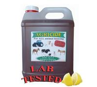 Amaze-uk Kennel Disinfectant - Strong Odour Remover, Deodoriser - Agricide 5 Litres - 6 Scent Choices (Lemon Fresh)