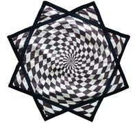 AMAZEABLES Star Air Flow Star, Spinning Cloth Flowstar, Dapo Star, Perfect for Juggling and Flow Arts, Portable and Durable (Green)