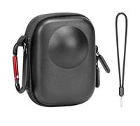 AMAZEAR Carrying Case for DJI OSMO 360 Accessories, Portable OSMO360 Compact Storage Bag with Wrist Strap PU Leather Waterproof Black