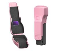 AMAZEAR Gimbal Screen Protective Cover for DJI OSMO Pocket 4/3/Xtra Muse, Pocket4 Accessories Portable Lens Cap Hard Case with Soft Lining for Carry/Protection/Storage, Quick Open/Close, Pink