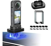 AMAZEAR Magnetic Mount BaseKit for Insta360 X4 Accessories, Strong Magnetic Stand Adapter for Various Magnet Surfaces