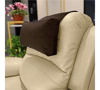 AmazeCov Headrest Pillow with Pearl Cotton Filling - Non-Slip Headrest Cushion for Recliners, Sofas and Loveseats (Chocolate)