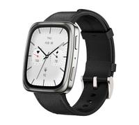 Amazfit Active 2 Premium Smart Watch Fitness Tracker (Square) for Android & iPhone, 10 Day Battery, Water Resistant, GPS Maps, Heart & Sleep Monitor, HYROX Mode, Sapphire Glass, Leather + Sport Strap