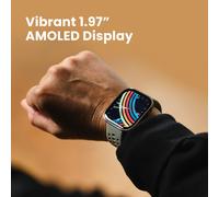 Amazfit Bip 6 Smart Watch 46mm, 14 Day Battery, 1.97" AMOLED Display, GPS & Free Maps, AI, Bluetooth Call & Text, Health, Fitness & Sleep Tracker, 14