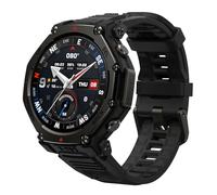 Amazfit T-Rex 3 Pro Outdoor Smart Watch 48mm Sapphire AMOLED Display, Ti Bezel, Dual Band GPS, Offline Maps, 25 Days Battery, Built-in Flashlight, 10 ATM, 180+ Sports Mode for Android & iPhone, Black