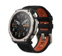 Amazfit T-Rex Ultra 2 Outdoor Smartwatch 51mm Titanium Body, 30-Day Battery | 1.5" Sapphire AMOLED Display, Flashlight, Dual-Band GPS, Offline Maps, 10 ATM, 180+ Sports Modes, for Android & iPhone