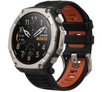 AMAZFIT T-Rex Ultra 2 Smart Watch - Black Magma, Silver/Grey