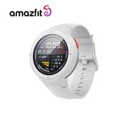 Amazfit Verge Smart Watch Global Version With AMOLED Display Play Music Screen GPS IP68 Waterproof 24Hour Instruction 99new Blue90Defective