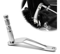 Amazicha Extended Shifter Shaft Shift Arm, Inner Shifter Lever Shaft Kit Compatible with Harley Softail 2018-2025 Slim FLSL Heritage Classic Fat Boy Deluxe FLDE (Chrome)