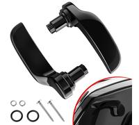 Amazicha Gloss Black Saddlebag Latch Kit - Compatible for Harley Davidson Touring Models 2014-2022 - Saddlebag Lifter