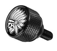 Amazicha Seat Bolt Aluminum Fender Rear Seat Screw 1/4"-20 Thread Compatible with 1997-2026 Harley Davidson Touring XG XL Dyna Softail Sportster CVO Fatbob Black