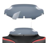 Amazicha Smoke Tint 6" Windshield Windscreen Compatible for Harley Davidson Touring Street Glide Electra Glide FLHT FLHTC FLHX 1996-2013