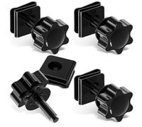 Amazicha Upgraded Theft Deterrent Saddlebag Locks Saddle Bag Bolts Mounting Hardware fit for 1988-Later Harley Davidson Touring Street Glide, Electra Glide, Road King, Road Glide