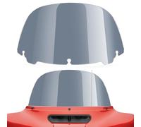 Amazicha Windshield Round 10" Windscreen 2014-2023 Fit for Harley Davidson Touring Street Glide14-23, Electra Glide 14-22, Ultra Limited 14-24 and 14-later Tri Glide models (Except 23 FLHXSE)，Smoke