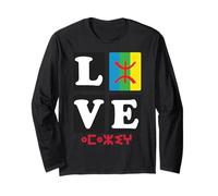 AMAZIGH Art and I AM Kabyle Algeria DZ Long Sleeve T-Shirt