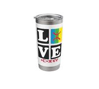 AMAZIGH Art and I AM Kabyle Algeria DZ Stainless Steel Insulated Tumbler