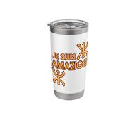 AMAZIGH Art and I AM Kabyle Algeria Stainless Steel Insulated Tumbler