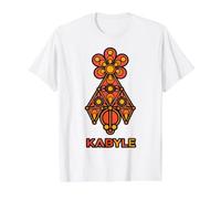 AMAZIGH Art and I AM Kabyle Algeria Value Graphic T-Shirt, Men, White, L