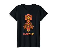 AMAZIGH Art and I AM Kabyle Algeria Value Graphic T-Shirt, Women, Black, M