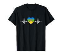 Amazigh Heartbeat T-Shirt | Berber Pride Flag Heritage T-Shirt
