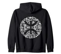 AMAZIGH IS MY LIGHT - KABYLE OF THE WORLD Zip Hoodie