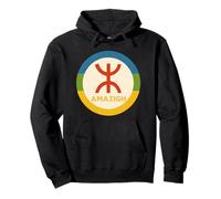 Amazigh Tifinagh Design Kabyle Show Berber Pride Pullover Hoodie