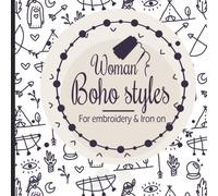 Amazing Aesthetic Embroidery and Iron on patterns for Boho free mind women :: Various patterns for beginners, hand embroiderers , quilters ,textile artists , and crafters.