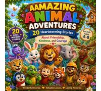 Amazing Animal Adventures: 20 Heartwarming Stories About Friendship, Kindness, Courage, Teamwork, and Fun for Kids Ages 4-8