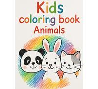 Amazing Animal Coloring Adventure for Kids: Fun Animal Pictures with Names to Color for Ages 3-9