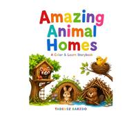 Amazing Animal Homes: A Color & Learn Storybook