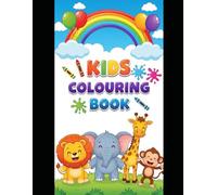 Amazing Animals Coloring Book: Fun Animal Illustrations for Kids Ages 3-6 to Color and Learn