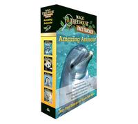 Amazing Animals! Magic Tree House Fact Tracker Boxed Set (MTH Fact Tracker): Dolphins and Sharks; Polar Bears and the Arctic; Penguins and Antarctica; Pandas and Other Endangered Species