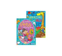 Martello A4 - 'My Amazing Animals' Colouring Book - 70 Designs to Colour Stocking Filler