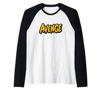 Amazing Avenge Statement Costume for a Funny Look Raglan Baseball Tee