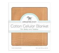 Amazing Baby Cellular Blanket, Premium Cotton, Butterum