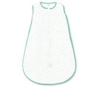 Amazing Baby Microfleece Sleeping Sack with 2-Way Zipper, Playful Dots, SeaCrystal, Small (0-6 Months)