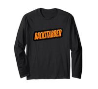 Amazing Backstabber Graphic Costume Long Sleeve T-Shirt