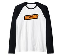 Amazing Backstabber Graphic Costume Raglan Baseball Tee