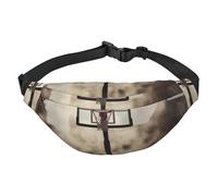 Amazing Basketball Court Fanny Pack for Men Women Crossbody Waist Bag Everywhere Belt Bag Wallet Hip Bum Bag with Adjustable Strap Casual Chest Bag for Outdoor Hiking Cycling, Black, One Size
