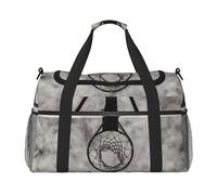 Amazing Basketball Court Hand Travel Bag â€“ Durable Carry-On Luggage Weekend Bag, Travel Tote Luggage Bag, Travel Vacation Bag, Trip Bag, Portable Bag, Travel Gear Carryall Bag