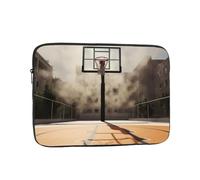 Amazing Basketball Court Laptop Bag 10 inch Business Briefcase Gifts for Men Women Water Resistant Laptop Sleeve Carry On Laptop Case Shockproof Protective Computer Bag Notebook Case