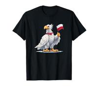 Amazing Bird of Prey in Poland Colors T-Shirt