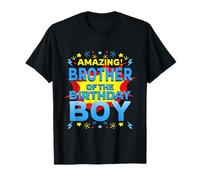 Amazing Brother Of The Birthday Boy Superhero Comic Family T-Shirt