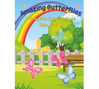 Amazing Butterflies: A Creative Coloring Book for kids Ages 6+