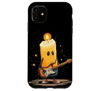 Amazing Candle with Electric Guitar and Flames Case for iPhone 11