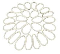 Amazing Chic Accessory Featuring Unique Shapes and Stunning Golden Letters for Fashion Aficionados (Gold P)