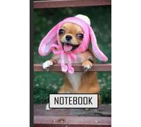 Amazing Chihuahua Notebook: Cute Chihuahua - Lined Notebook, Diary, Track, Log & Journal - Gift Idea for Boys Girls Teens Men Women (5.5"x8.5" 120 Pages)